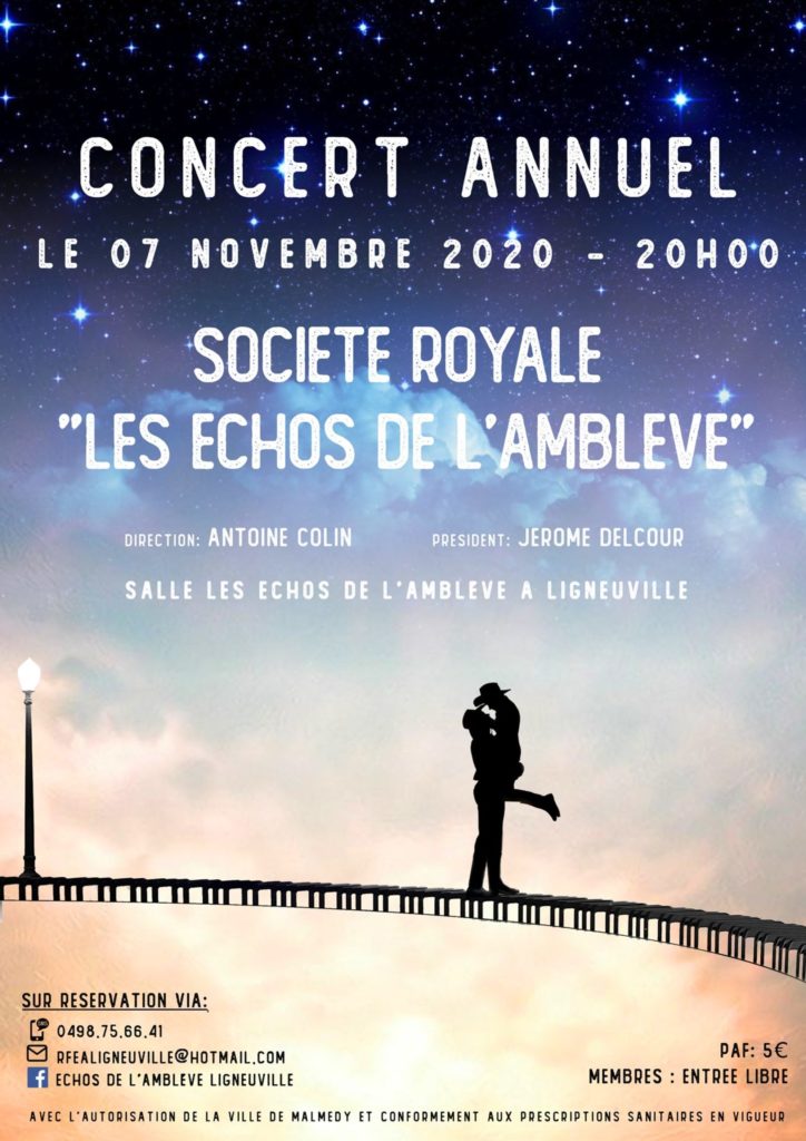 Concert annuel de la société Royale "les Echos de l'Amblève"