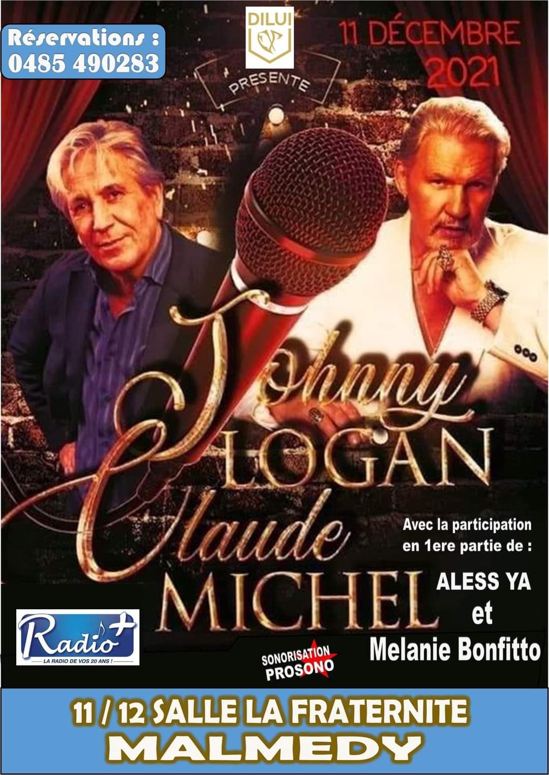 Johnny Logan et Claude Michel